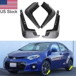 For 14-18 Toyota Corolla Sedan 4pcs Front & Rear Mud Flaps Splash Guards Fender. Fixed Price $29.44.