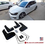Rally Armor Ur "black Mud Flaps With Blue Logo" For 2015-2017 Vw Mk7 Golf R. Fixed Price $156.28.