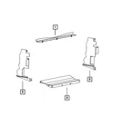 Genuine Mopar Radiator Side Air Seal Left 68381769aa. Fixed Price $20.41.