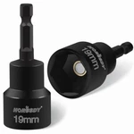 Horusdy 2pc Leveling Scissor Rv Jacks Socket Drill Adapter 1/4 Hex Shank Driver. Fixed Price $12.99.