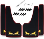 4 Pcs Car Rubber Mudguard Mud Flaps Splash Guards For Sports. Fixed Price $37.45.