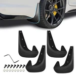 4pcs No Drill Car Mud Flaps Fender Guards With Heavy Duty Hardware Kit Set. Fixed Price $19.98.