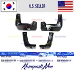 Front + Rear Splash Flaps Mud Guard 4pcs Oem Hyundai Elantra Sedan 2019-2020. Fixed Price $359.80.