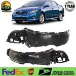 Front Inner Fender Liner Left & Right Set Of 2 For 2009-2010 Toyota Corolla. Fixed Price $35.19.
