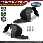 2pcs Front Side Inner Fender Liners Splash Shield For Chevrolet Blazer 2019-2022. Fixed Price $173.99.