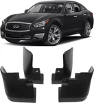 Genuine Oe Set Splash Guards Mud Flaps For 2011-2019 Infiniti M37 M35h Q70 Q70l. Fixed Price $34.99.