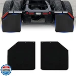 Rilonh 24 X 24inch Mud Flaps For Semi Trucks Tractor Trailer Heavy Duty Tpe P. Fixed Price $65.82.
