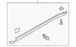 Genuine Kia Rocker Molding 87751-b2000. Fixed Price $176.70.