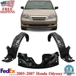Front Fender Liner Left & Right + Engine Splash Guard For 2005-07 Honda Odyssey. Fixed Price $79.30.