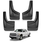 4x Front Rear Mud Flaps /splash Guards For Chevy Silverado Sierra 99-07 4-door. Fixed Price $24.99.