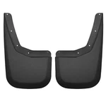 Husky Liners Rear Black Thermoplastic Mud Guards For Silverado 1500 2500 3500. Fixed Price $59.99.