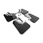 Rally Armor Ral Ur Blk Flap/met. Logo Mf117-ur-blk-mbk. Fixed Price $277.90.