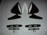 Black Sport Mirror (2) Door Buick Pontiac Oldsmobile Gm Chevrolet Chevy. Fixed Price $64.99.