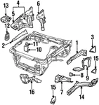 Genuine Gm Splash Shield Retainer 10022571. Fixed Price $1.55.
