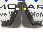 15-23 Dodge Challenger New Front Deluxe Molded Splash Guards Black Mopar Oem. Fixed Price $84.86.