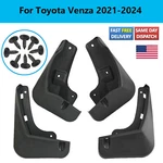 4pcs For Toyota Venza Xu80 2021- 24 Front Rear Splash Guards Mudguards Mud Flap. Fixed Price $16.70.