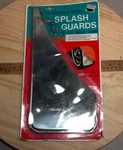Vintage Nos Kmart Automotive Large Splash Guards Pair Mud Flaps Stainless Steel. Fixed Price $40.00.