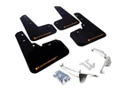 Rally Armor Mf26-ur-blk/or Black Mud Flaps With Orange Logo For Subaru Xv. Fixed Price $164.00.