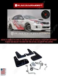 Rally Armor Black Mud Flaps W/ Blue Logo For 2011-2014 Subaru Wrx / Sti Sedan. Fixed Price $192.50.