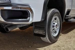 New Oem Gm No-drill Gatorback Mud Flap Kit Black Gmc Sierra Hd 21-26 19435163. Fixed Price $699.95.