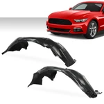 Fit For 2015-2017 Ford Mustang Front Left+right Inner Fender Liner Splash Shield. Fixed Price $70.80.