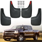 4pcs Front Rear Mud Flaps Splash Guards For Chevrolet Silverado 1500 2500 14-18.. Fixed Price $28.99.