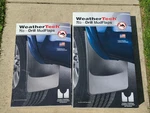 Weathertech No Drill Mudflaps Front And Rear Set For 2019-2020 Dodge Ram Trucks. Fixed Price $149.99.