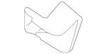 Genuine Nissan Mud Flap 93883-9ba0a. Fixed Price $20.01.