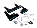 Rally Armor Mf32-ur-blk/tl-x Black Mud Flap/altered Font Teal Logo. Fixed Price $203.99.