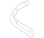 Genuine Audi Spoiler 8j0-807-548-a. Fixed Price $31.92.