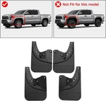 4pcs Mud Flaps For Toyota Tacoma 2024 2025 All Weather Fender Protection. Fixed Price $31.39.