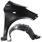 Fender Kit For 2007 2008 2009 2010 2011 Toyota Yaris Primed Front Passenger Side. Fixed Price $145.63.