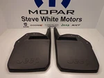 07-18 Jeep Wrangler New Deluxe Molded Splash Guards Front Mopar Factory Oem. Fixed Price $83.70.