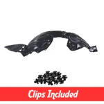 Passenger Side Fender Liner W/ Clips For 2014-2018 Mazda 3 Ma1249145 B45a56130h. Fixed Price $42.99.