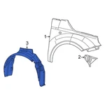 For Fiat 500 2012-2019 68104180ac Front Right Fender Splash Shield. Fixed Price $129.58.