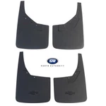 2014-2018 Chevrolet Silverado Front & Rear Splash Guards Flat W/ Contour Black. Fixed Price $68.98.