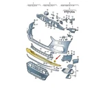 Audi A7 Sportback 4k8 Front Bumper Lower Closing Element 4k8807611a New. Fixed Price $454.26.