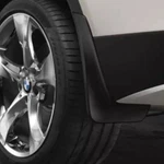 Genuine Bmw Mud Flaps - Front 82-16-2-156-538. Fixed Price $78.08.