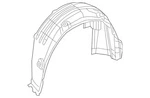 Genuine Mercedes-benz Wheel Arch Cover 156-690-03-30-64. Fixed Price $127.00.