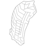 Genuine Nissan Fender Splash Shield 63845-62b2a. Fixed Price $343.07.