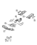 Genuine Mopar Torque Box Shield Right 4780808ag. Fixed Price $52.15.