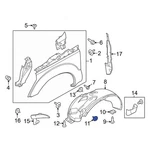 For Ford F-250 Super Duty 2011-2016 W713873s900 Fender Liner Screw. Fixed Price $24.18.