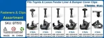 Clips Cubierta Parachoques Revestimiento Guardabarro 12 Tama Os De Toyota Lexus. Fixed Price $38.99.