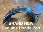 New 2018 - 2024 Honda Odyssey Front Passenger Inner Fender Liner Splash Shield. Fixed Price $145.00.
