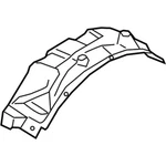 Genuine Ford 2019-2023 Ranger Wheelhouse Liner Kb3z-9928370-a. Fixed Price $59.39.