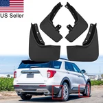 For Ford Explorer 2020-2024 4pcs Black Front Rear Fender Splash Guards Mud Flaps. Fixed Price $39.99.