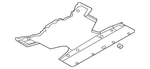 Genuine Audi Floor Pan Splash Shield 4ke-825-311-c. Fixed Price $301.93.