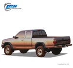 Extension Style Fender Flares Fits Toyota T100 8'1" Fleetside 93-98 Textured. Fixed Price $285.00.