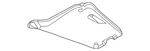 Genuine Audi Center Shield 4k0-825-311-g. Fixed Price $139.08.