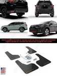 Rally Armor Ur Black Mud Flaps W/ Orange Logo For 2019-2021 Subaru Forester. Fixed Price $161.03.